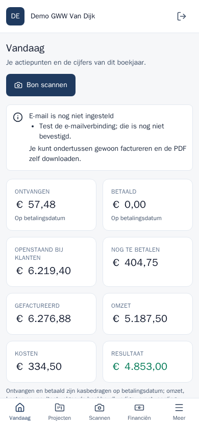 RegelMaat op een telefoon